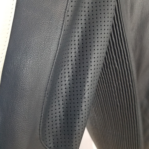 Kenneth Cole Reaction Genuine Leather Moto Jacket, Size L - Picture 13 of 16